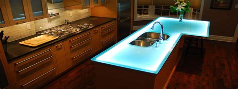 Modern Kitchen Countertops From Unusual Materials 30 Ideas