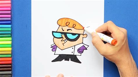 How To Draw Dexter Dexters Laboratory Youtube