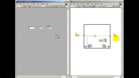 Labview Essential Programming Structures While Loop Youtube
