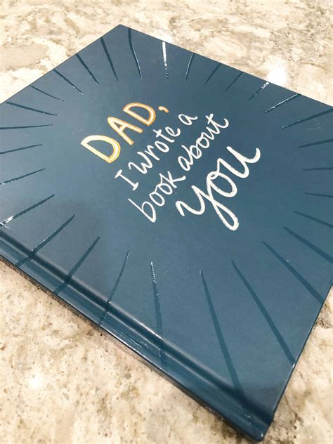 Here is a really sweet idea for making a personalized father's day keepsake book for dad with special notes and photos. Dad, I Wrote a Book About You {Father's Day Gift} - Dixie ...