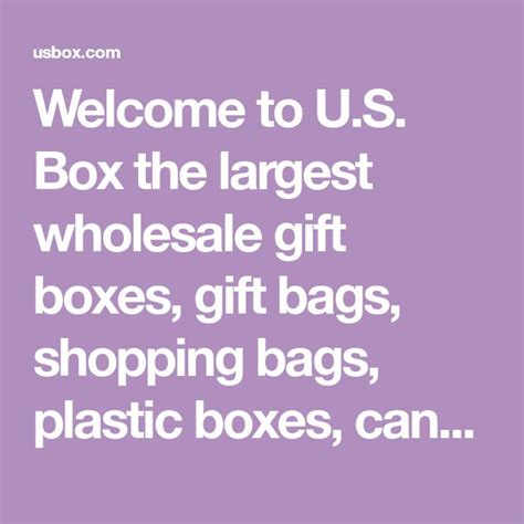 Welcome To Us Box The Largest Wholesale T Boxes T Bags