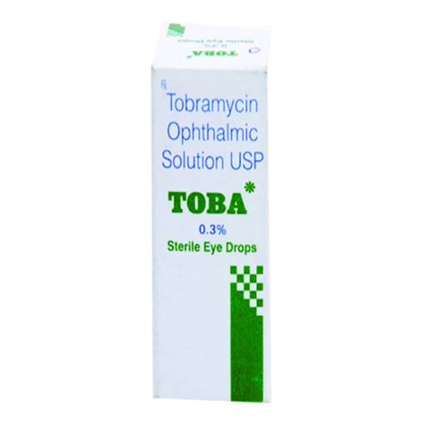 Allopathic Toba Tobramycin Ophthalmic Solution Usp For Antibiotic