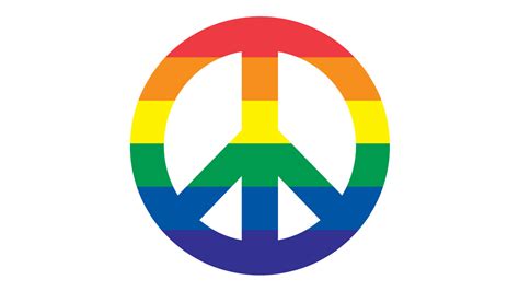 Rainbow Peace Symbol