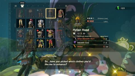 How To Upgrade Hylian Trousers In Totk The Nature Hero