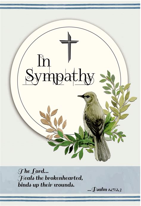 Sympathy Religious Cards Sy76 Pack Of 12 2 Designs