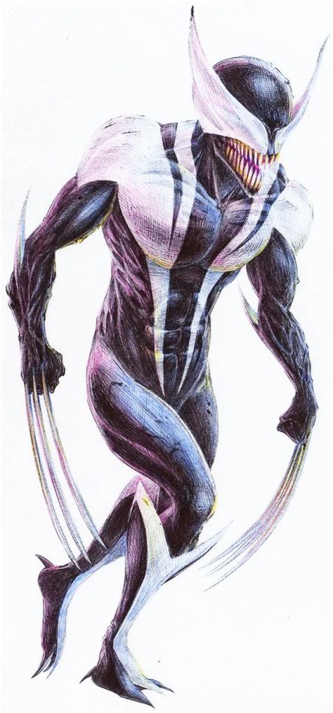 Symbiote Wolverine By Stalnososkovy By Xmonstergirlshideout On Deviantart