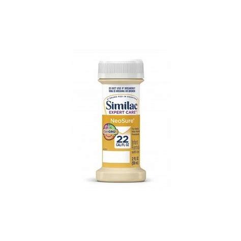 First, you can purchase an individual health plan and only include your baby in the coverage. Abbott Nutrition Similac Expert Care NeoSure Infant Formula with Iron, 2 oz. - 5256177 - Shoplet.com