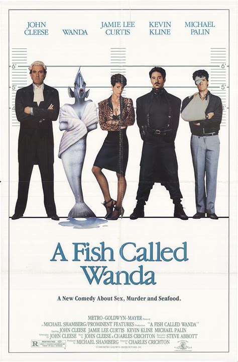 A fish called wanda 123movies review. A Fish Called Wanda 1988 Original Movie Poster #FFF-24000 ...