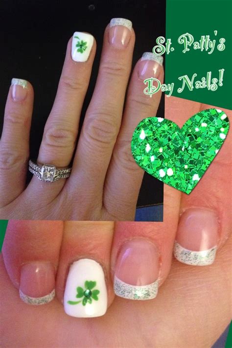 Check out our st patricks day nail selection for the very best in unique or custom, handmade pieces from our craft supplies & tools shops. 25 Saint Patrick's Day Nail Designs | Bellatory