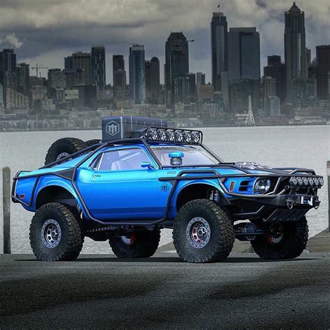 Lifted 1970 Ford Mustang Boss 302 Concept Has An Exoskeleton For Days