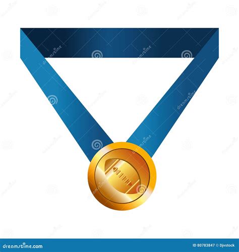 Winner Gold Medal Stock Vector Illustration Of Challenge 80783847