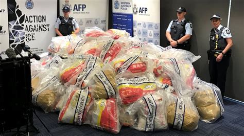 Australias Biggest Methamphetamine Bust Map And Receipt Bust Alleged Billion Dollar Plot