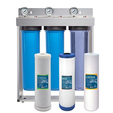 Express Water Whole House Water Filter System Carbon Kdf Sediment 3