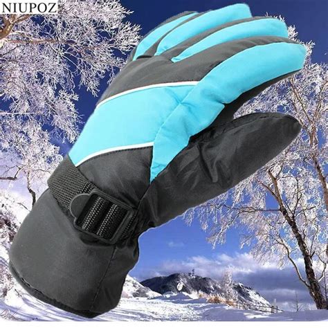 Buy Winter Women Men Full Finger Ski Gloves Space