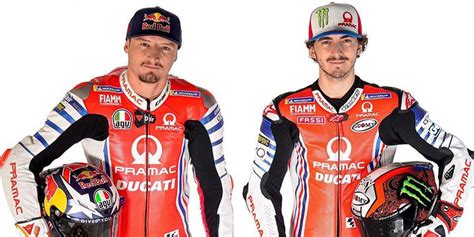Italian rider francesco bagnaia will ride for jack miller's current motogp team, alma pramac racing, in 2019 and 2020. Jack Miller-Pecco Bagnaia Tak Sabar Mulai MotoGP 2020 ...