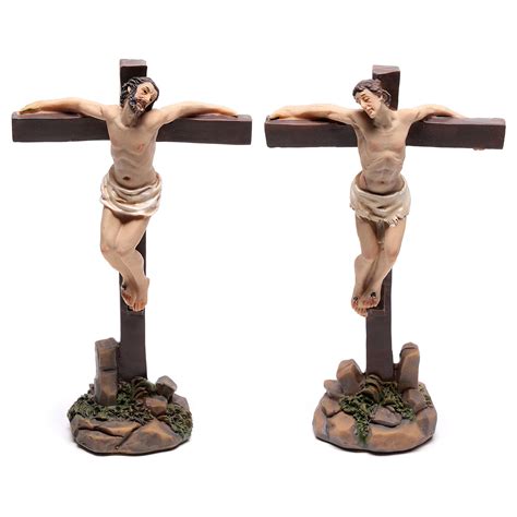 Two Thieves On The Cross Statue 9 Cm Online Sales On