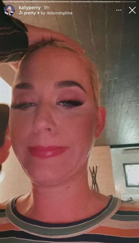Katy Perry Unrecognisable After Showing Real Hair As She Admits Everything Is Fake Irish