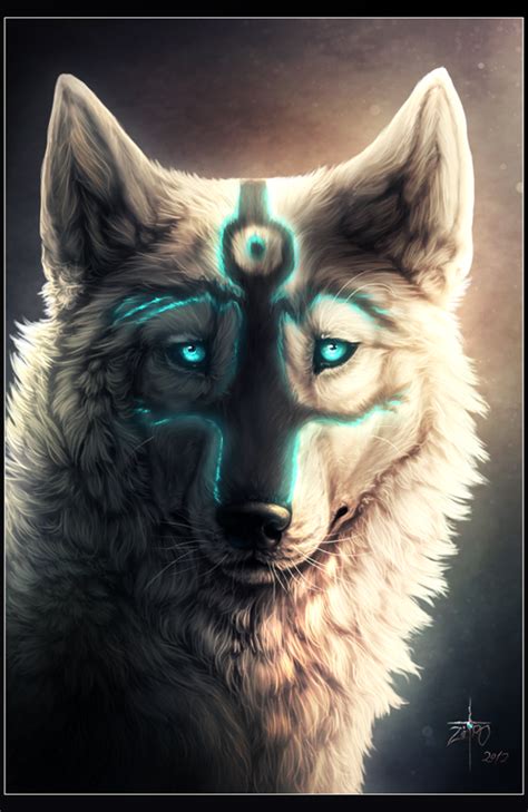 Inspire By Zietro On Deviantart Fantasy Wolf Beautiful Wolves Wolf
