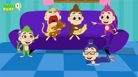 Five Little Monkeys Jumping On The Bed Most Popular Nursery Rhyme For