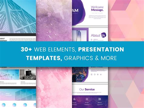30 Web Elements Presentation Templates Graphics Wp Daddy