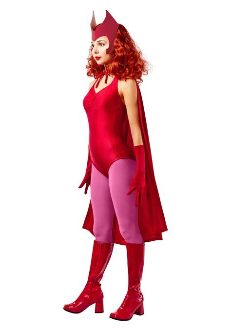 Womens Deluxe Scarlet Witch Costume