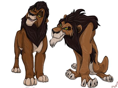 Lion King Scar And Kovu Margaret Wiegel