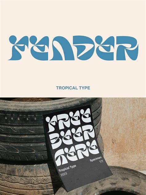 Fender Font The Suppply Co