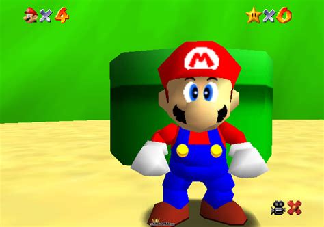 Super Mario 64 N64 007 The King Of Grabs