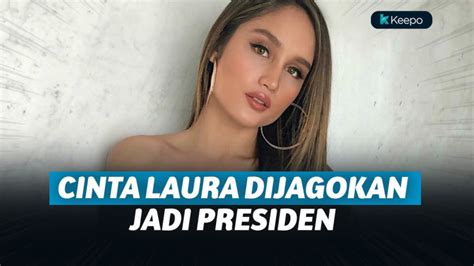 Tanggapan Cinta Laura Saat Dijagokan Jadi Presiden Indonesia