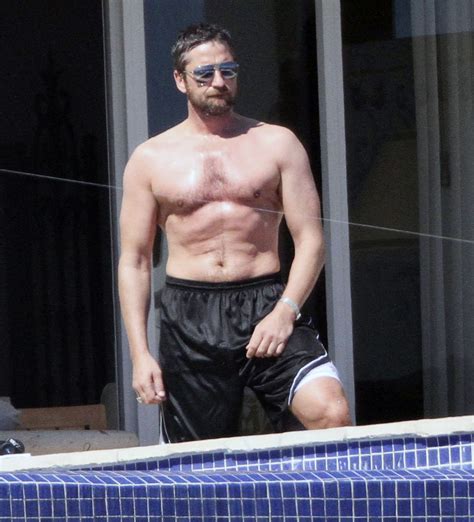 Gerard Butler Exposed Her Strong Body Naked Male Celebrities