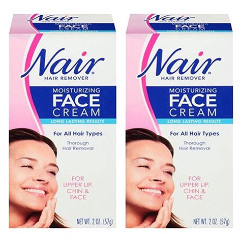 Pack Nair Moisturizing Face Cream Hair Remover Oz Walmart Com
