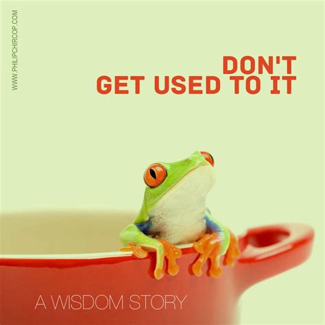 Dont Get Used To It Frog Boiling Frog Frog Illustration