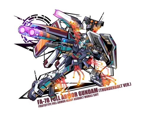 Gylmyr Full Armor Gundam Gundam Gundam Thunderbolt Absurdres