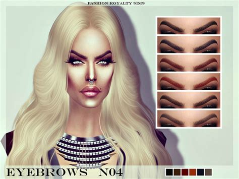 Frs Eyebrows N04 By Fashionroyaltysims At Tsr Sims 4 Updates