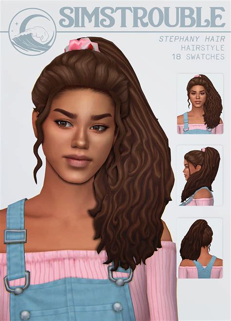 Best Ponytail Cc Hair For The Sims 4 All Free Fandomspot