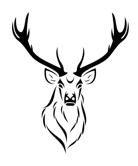 Deer Antler Drawing At Getdrawings Free Download
