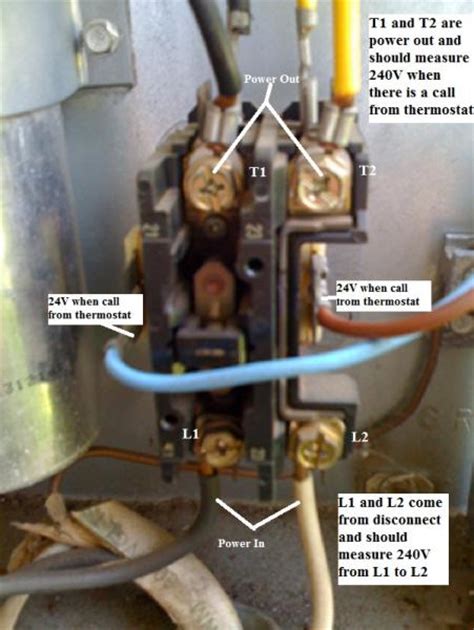 Anyone have suggestions to what is tripping the reset button on the condensing my rheem heat pump blows cold air,i have thermostat set at 70, 35 outside, but when i go outside i notice the fan is not working. Rheem heat pump issue - DoItYourself.com Community Forums