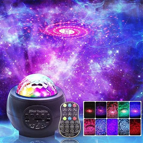 Led Night Light Projector 3 In 1 Led Galaxy Starry Light Projector For
