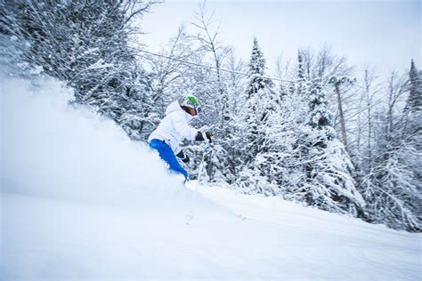 Sommet Saint-Sauveur offers winter activities such as skiing but we ...