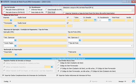 Entrada De Nota Fiscal Xml Mbm Wiki