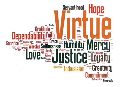 The Seven Greatest And Most Important Virtues For Humanity Aging