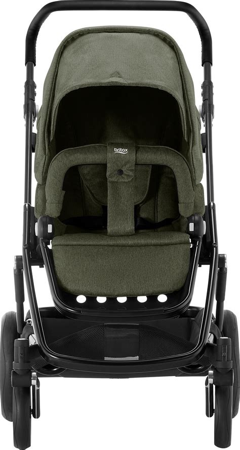 Britax Go Next 2 Yhdistelmävaunut 2018 Olive Melangeblack