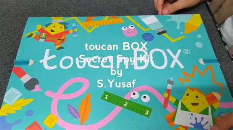 Toucan Box Secret Spy Kit By 8 Years Old Youtube