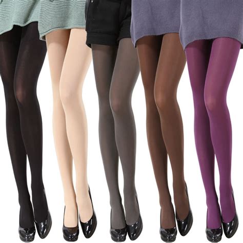 buy 1 pcs women stockings pantyhose velvet warm tights autumn winter women