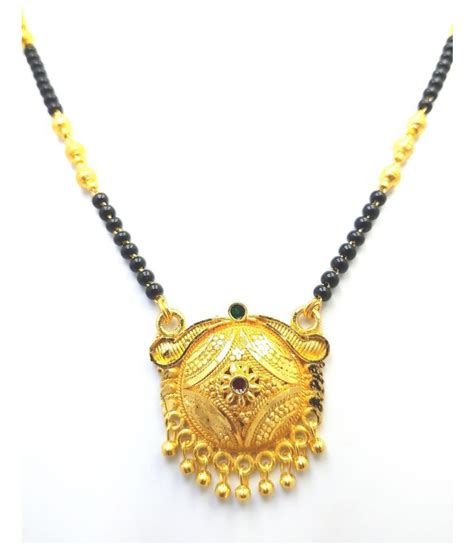 To move with the changing times, buy diamond mangalsutra online at bluestone. SONI gold plated 24 inch long chain mangalsutra for women ...