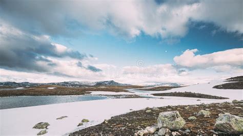 Aurlandsfjellet Norway Summer Norwegian Scenic Landscape Near