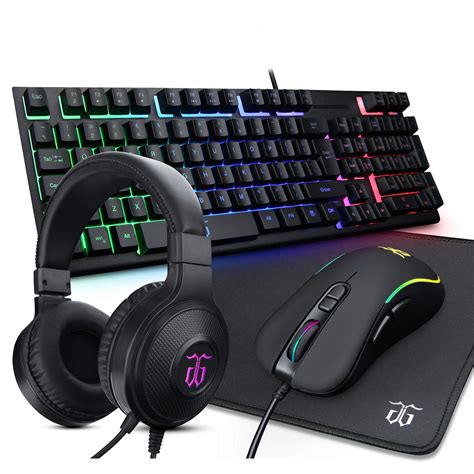 Buy Dgg St Km6 Wired Rgb Backlit Gaming Keyboard And Mouse Gaming