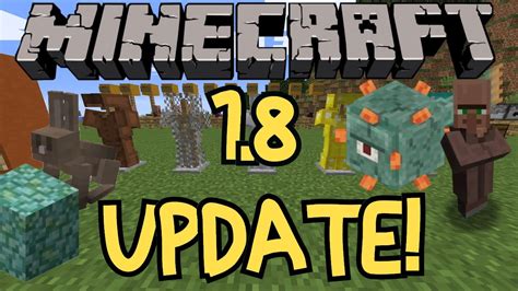 Minecraft 18 Update Overview New Boss New Mobs Blocks And Killer