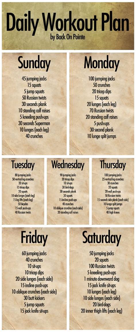 I Did This Daily Workout Plan For Two Months Then Decided