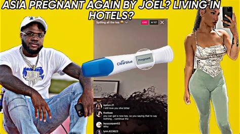 Joel Tv And Lauren Love Asia Ig Live Says Shes Pregnant Again👀 Lauren Has Stds🦠 Youtube